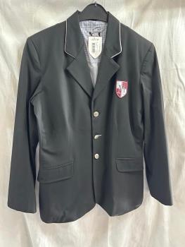 Equitheme Turniersakko  Herren schwarz Gr. 48